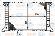 8MK 376 720-201 HELLA chladič motora 8MK 376 720-201 HELLA