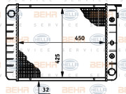 8MK 376 720-691 HELLA chladič motora 8MK 376 720-691 HELLA