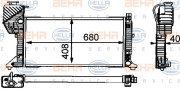 8MK 376 721-434 HELLA chladič motora 8MK 376 721-434 HELLA