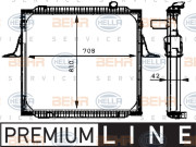 8MK 376 721-661 HELLA chladič motora 8MK 376 721-661 HELLA