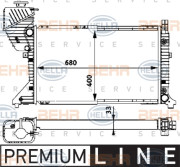 8MK 376 722-261 HELLA chladič motora 8MK 376 722-261 HELLA