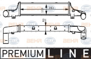 8ML 376 723-151 HELLA chladič plniaceho vzduchu 8ML 376 723-151 HELLA