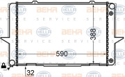 8MK 376 726-711 HELLA chladič motora 8MK 376 726-711 HELLA