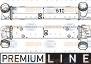 8ML 376 731-791 HELLA chladič plniaceho vzduchu 8ML 376 731-791 HELLA