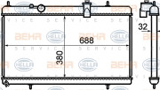 8MK 376 732-751 HELLA chladič motora 8MK 376 732-751 HELLA