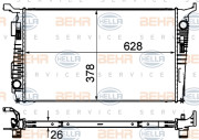 8MK 376 735-181 HELLA chladič motora 8MK 376 735-181 HELLA