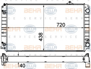 8MK 376 735-341 HELLA chladič motora 8MK 376 735-341 HELLA