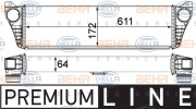 8ML 376 737-191 HELLA chladič plniaceho vzduchu 8ML 376 737-191 HELLA