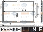 8MK 376 737-211 HELLA chladič motora 8MK 376 737-211 HELLA