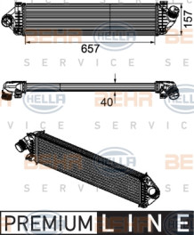 8ML 376 746-471 HELLA chladič plniaceho vzduchu 8ML 376 746-471 HELLA