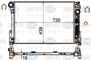 8MK 376 749-554 HELLA chladič motora 8MK 376 749-554 HELLA