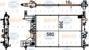 8MK 376 749-851 HELLA chladič motora 8MK 376 749-851 HELLA