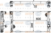 8MK 376 754-034 HELLA chladič motora 8MK 376 754-034 HELLA