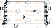 8MK 376 754-081 HELLA chladič motora 8MK 376 754-081 HELLA