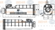 8MA 376 755-091 HELLA vyrovnávacia nádobka chladiacej kvapaliny 8MA 376 755-091 HELLA