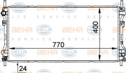 8MK 376 755-321 HELLA chladič motora 8MK 376 755-321 HELLA