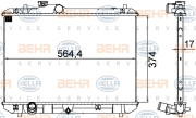 8MK 376 756-531 HELLA chladič motora 8MK 376 756-531 HELLA