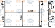 8MK 376 760-624 HELLA chladič motora 8MK 376 760-624 HELLA