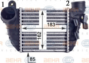 8ML 376 760-701 HELLA chladič plniaceho vzduchu 8ML 376 760-701 HELLA