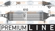 8ML 376 762-201 HELLA chladič plniaceho vzduchu 8ML 376 762-201 HELLA