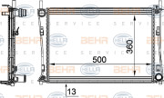 8MK 376 764-314 HELLA chladič motora 8MK 376 764-314 HELLA