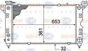 8MK 376 766-521 HELLA chladič motora 8MK 376 766-521 HELLA