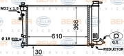 8MK 376 766-761 HELLA chladič motora 8MK 376 766-761 HELLA