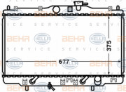 8MK 376 768-251 HELLA chladič motora 8MK 376 768-251 HELLA