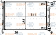 8MK 376 769-011 HELLA chladič motora 8MK 376 769-011 HELLA