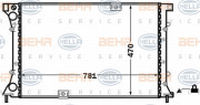 8MK 376 771-771 HELLA chladič motora 8MK 376 771-771 HELLA