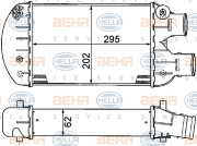 8ML 376 776-271 HELLA chladič plniaceho vzduchu 8ML 376 776-271 HELLA