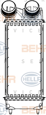 8ML 376 777-351 HELLA chladič plniaceho vzduchu 8ML 376 777-351 HELLA