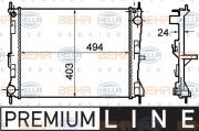 8MK 376 781-161 HELLA chladič motora 8MK 376 781-161 HELLA