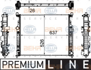 8MK 376 781-571 HELLA chladič motora 8MK 376 781-571 HELLA