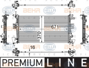 8MK 376 783-601 HELLA chladič motora 8MK 376 783-601 HELLA