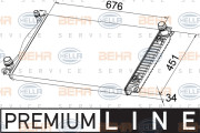 8MK 376 790-141 HELLA chladič motora 8MK 376 790-141 HELLA