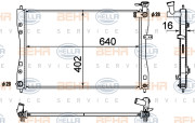 8MK 376 790-321 HELLA chladič motora 8MK 376 790-321 HELLA