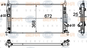 8MK 376 790-411 HELLA chladič motora 8MK 376 790-411 HELLA