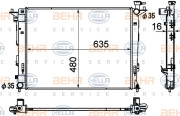 8MK 376 790-441 HELLA chladič motora 8MK 376 790-441 HELLA