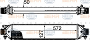 8ML 376 899-131 HELLA chladič plniaceho vzduchu 8ML 376 899-131 HELLA