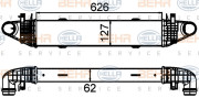 8ML 376 899-191 HELLA chladič plniaceho vzduchu 8ML 376 899-191 HELLA