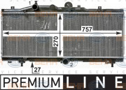 8MK 376 900-051 HELLA chladič motora 8MK 376 900-051 HELLA