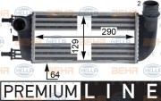 8ML 376 900-421 HELLA chladič plniaceho vzduchu 8ML 376 900-421 HELLA