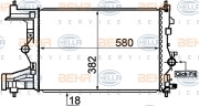 8MK 376 910-341 HELLA chladič motora 8MK 376 910-341 HELLA