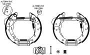 8DB 355 004-431 Sada brzdových čelistí Shoe Kit Pro HELLA