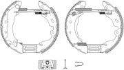 8DB 355 004-101 Sada brzdových čelistí Shoe Kit Pro HELLA