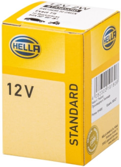 8GA 007 997-081 žárovka 12V 2W (patice B8,5d) HELLA 8GA 007 997-081 HELLA