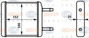 8FH 351 313-181 HELLA výmenník tepla vnútorného kúrenia 8FH 351 313-181 HELLA