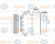 8FK 351 132-081 Kompresor, klimatizace HELLA