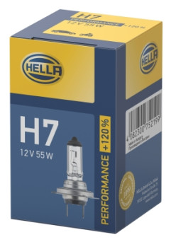 8GH 223 498-031 HELLA žárovka H7 (řada Performance +120%) | 12V 55W | 8GH 223 498-031 HELLA